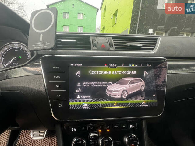 Черный Шкода Суперб, объемом двигателя 1.97 л и пробегом 219 тыс. км за 27787 $, фото 45 на Automoto.ua