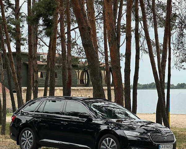 Черный Шкода Суперб, объемом двигателя 1.97 л и пробегом 203 тыс. км за 23999 $, фото 1 на Automoto.ua