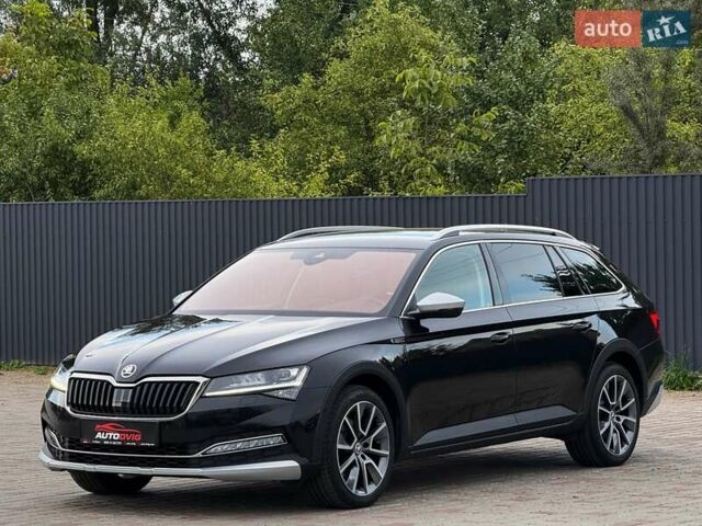 Черный Шкода Суперб, объемом двигателя 2 л и пробегом 129 тыс. км за 32999 $, фото 7 на Automoto.ua