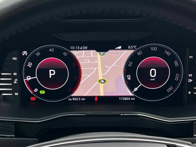 Черный Шкода Суперб, объемом двигателя 2 л и пробегом 173 тыс. км за 27200 $, фото 21 на Automoto.ua
