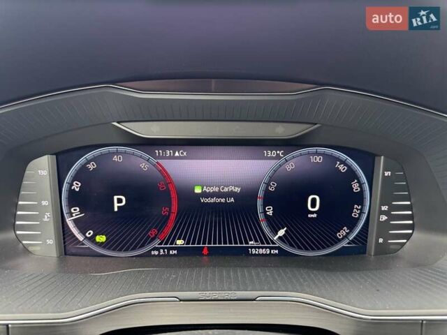 Черный Шкода Суперб, объемом двигателя 1.97 л и пробегом 190 тыс. км за 27500 $, фото 49 на Automoto.ua
