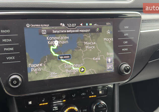 Черный Шкода Суперб, объемом двигателя 1.97 л и пробегом 259 тыс. км за 22900 $, фото 70 на Automoto.ua