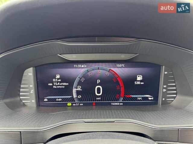 Черный Шкода Суперб, объемом двигателя 1.97 л и пробегом 193 тыс. км за 27500 $, фото 60 на Automoto.ua