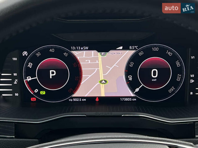 Черный Шкода Суперб, объемом двигателя 2 л и пробегом 173 тыс. км за 27700 $, фото 63 на Automoto.ua