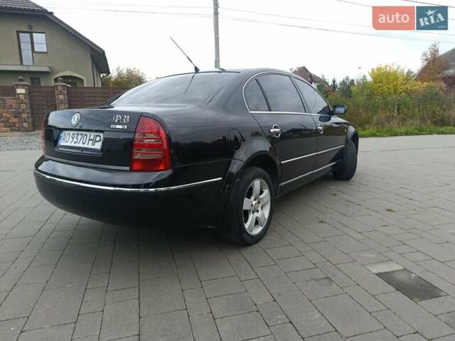 Шкода Суперб 2002 у Ужгороді на Automoto.ua Чорний Шкода Суперб, об'ємом двигуна 2.5 л та пробігом 280 тис. км за 3200 $, фото 10 на Automoto.ua