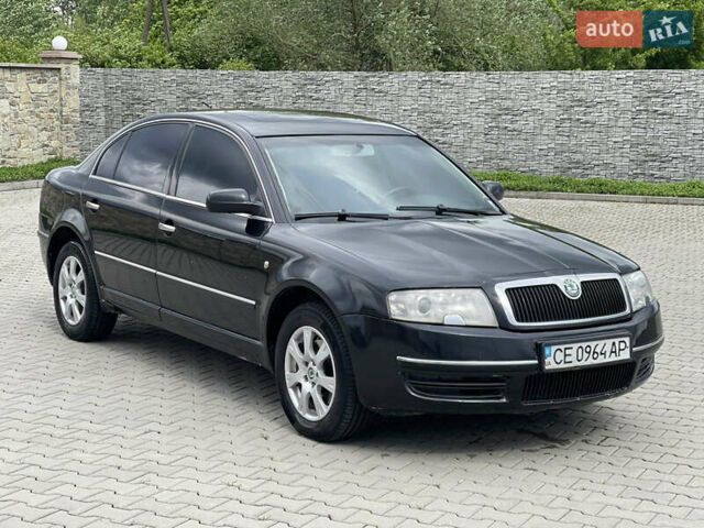 Черный Шкода Суперб, объемом двигателя 1.9 л и пробегом 220 тыс. км за 3850 $, фото 4 на Automoto.ua