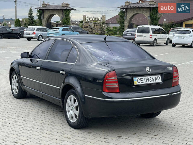 Черный Шкода Суперб, объемом двигателя 1.9 л и пробегом 220 тыс. км за 3850 $, фото 13 на Automoto.ua