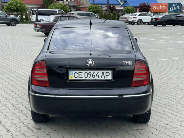 Черный Шкода Суперб, объемом двигателя 1.9 л и пробегом 220 тыс. км за 3850 $, фото 12 на Automoto.ua