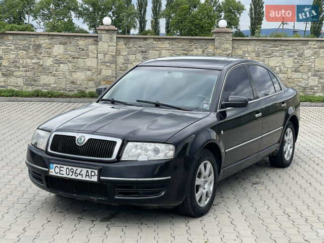 Черный Шкода Суперб, объемом двигателя 1.9 л и пробегом 220 тыс. км за 3850 $, фото 1 на Automoto.ua