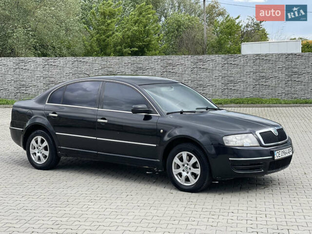 Черный Шкода Суперб, объемом двигателя 1.9 л и пробегом 220 тыс. км за 3850 $, фото 5 на Automoto.ua