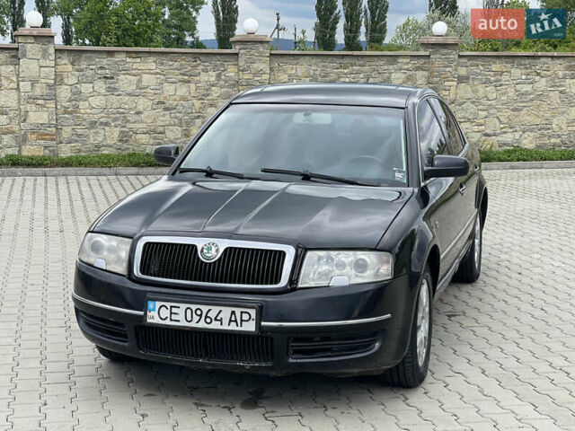 Черный Шкода Суперб, объемом двигателя 1.9 л и пробегом 220 тыс. км за 3850 $, фото 2 на Automoto.ua