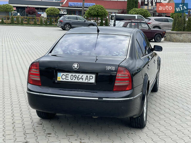 Черный Шкода Суперб, объемом двигателя 1.9 л и пробегом 220 тыс. км за 3850 $, фото 11 на Automoto.ua