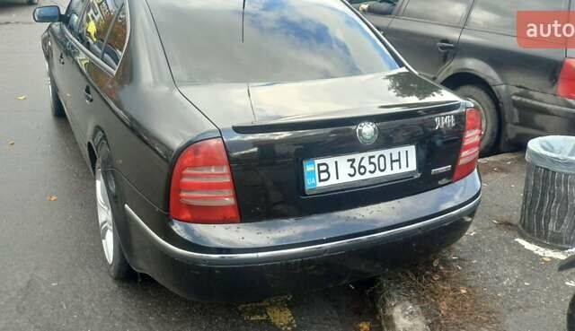 Чорний Шкода Суперб, об'ємом двигуна 2.5 л та пробігом 332 тис. км за 5200 $, фото 5 на Automoto.ua