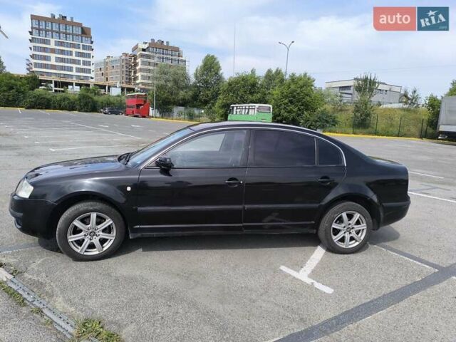 Черный Шкода Суперб, объемом двигателя 1.9 л и пробегом 318 тыс. км за 4450 $, фото 5 на Automoto.ua