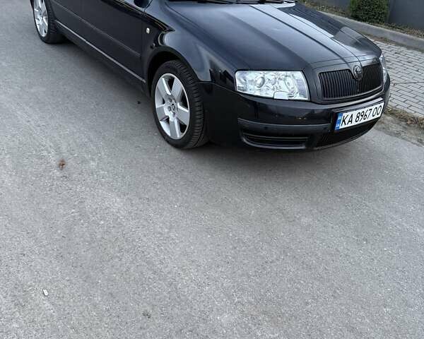 Черный Шкода Суперб, объемом двигателя 1.9 л и пробегом 503 тыс. км за 4500 $, фото 1 на Automoto.ua