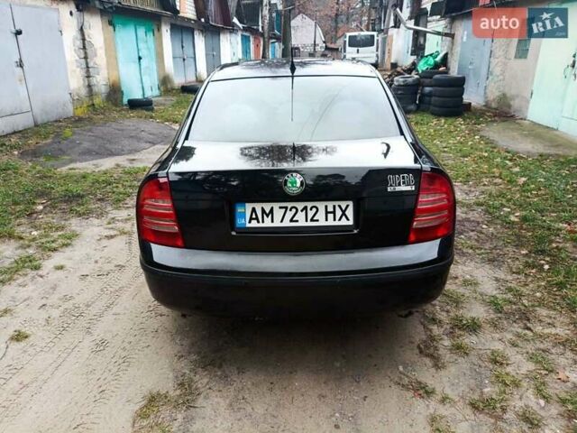 Черный Шкода Суперб, объемом двигателя 1.8 л и пробегом 347 тыс. км за 4550 $, фото 7 на Automoto.ua