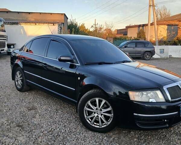 Шкода Суперб 2005 у Первомайськ на Automoto.ua Чорний Шкода Суперб, об'ємом двигуна 1.8 л та пробігом 456 тис. км за 5000 $, фото 4 на Automoto.ua