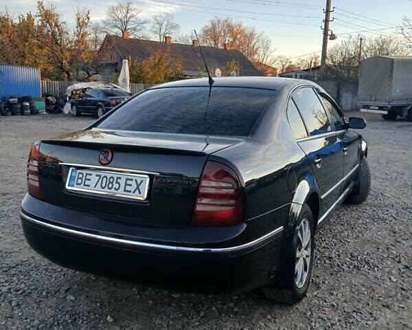 Шкода Суперб 2005 у Первомайськ на Automoto.ua Чорний Шкода Суперб, об'ємом двигуна 1.8 л та пробігом 456 тис. км за 5000 $, фото 2 на Automoto.ua