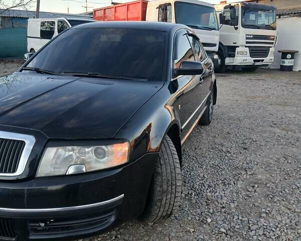 Шкода Суперб 2005 у Первомайськ на Automoto.ua Чорний Шкода Суперб, об'ємом двигуна 1.8 л та пробігом 456 тис. км за 5000 $, фото 3 на Automoto.ua