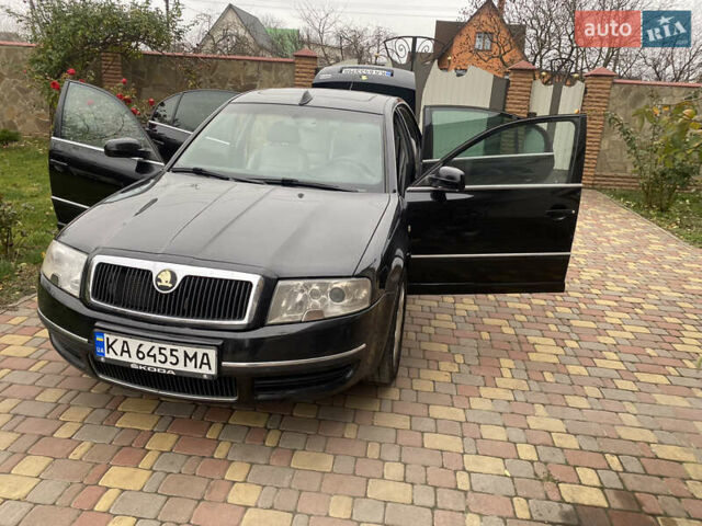 Черный Шкода Суперб, объемом двигателя 1.9 л и пробегом 300 тыс. км за 4600 $, фото 24 на Automoto.ua