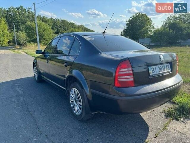 Черный Шкода Суперб, объемом двигателя 1.8 л и пробегом 330 тыс. км за 4400 $, фото 5 на Automoto.ua