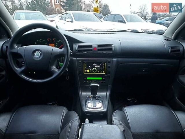 Черный Шкода Суперб, объемом двигателя 1.78 л и пробегом 200 тыс. км за 6600 $, фото 19 на Automoto.ua