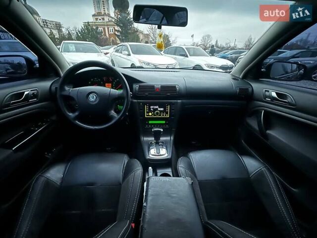 Черный Шкода Суперб, объемом двигателя 1.78 л и пробегом 200 тыс. км за 6600 $, фото 21 на Automoto.ua