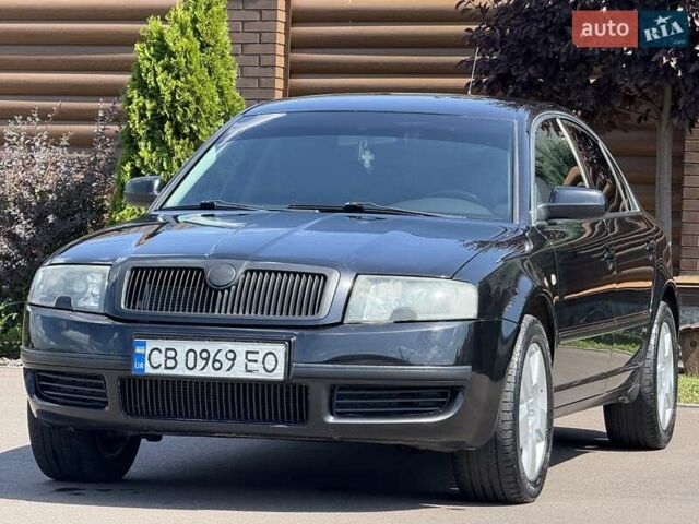 Черный Шкода Суперб, объемом двигателя 1.97 л и пробегом 340 тыс. км за 5600 $, фото 1 на Automoto.ua