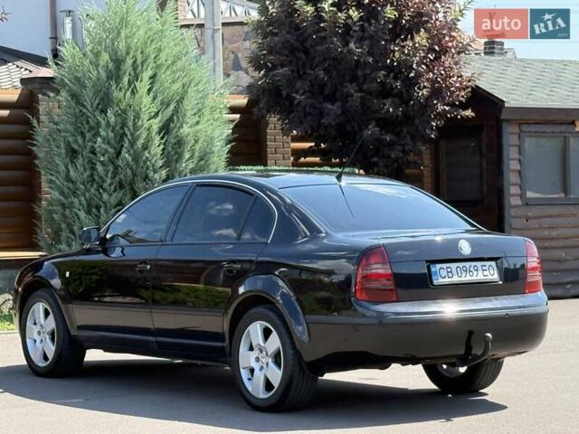Черный Шкода Суперб, объемом двигателя 1.97 л и пробегом 340 тыс. км за 5600 $, фото 15 на Automoto.ua