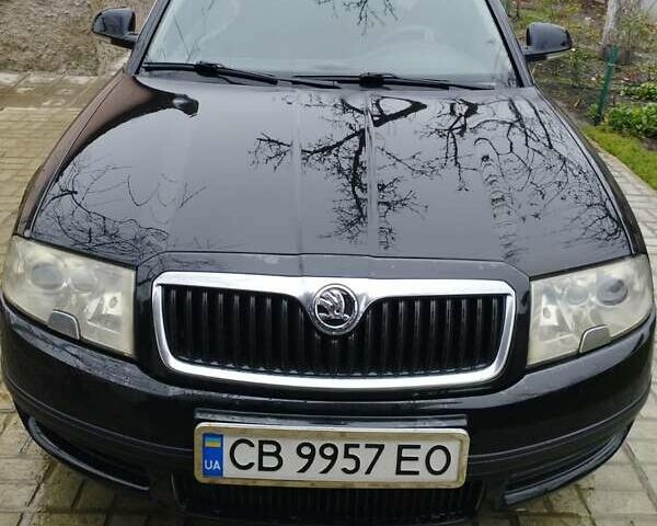 Черный Шкода Суперб, объемом двигателя 1.78 л и пробегом 343 тыс. км за 5700 $, фото 2 на Automoto.ua
