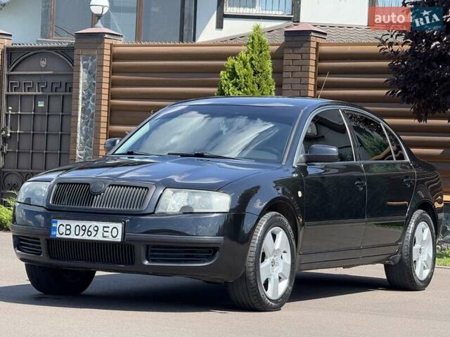 Черный Шкода Суперб, объемом двигателя 1.97 л и пробегом 340 тыс. км за 5600 $, фото 4 на Automoto.ua