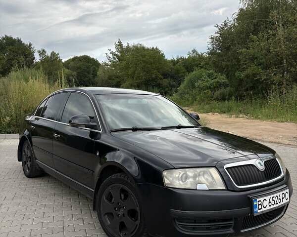 Черный Шкода Суперб, объемом двигателя 1.8 л и пробегом 280 тыс. км за 4450 $, фото 9 на Automoto.ua