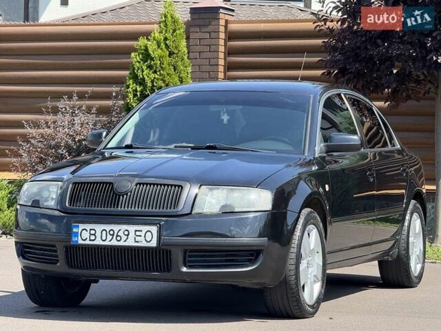Черный Шкода Суперб, объемом двигателя 1.97 л и пробегом 340 тыс. км за 5600 $, фото 2 на Automoto.ua