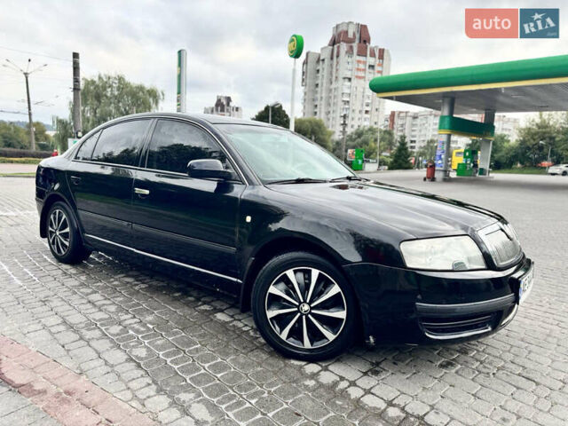 Черный Шкода Суперб, объемом двигателя 1.78 л и пробегом 210 тыс. км за 4200 $, фото 1 на Automoto.ua