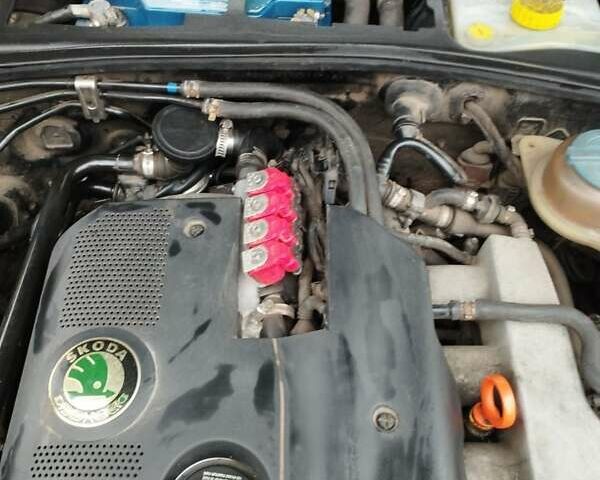 Черный Шкода Суперб, объемом двигателя 1.78 л и пробегом 343 тыс. км за 5700 $, фото 16 на Automoto.ua