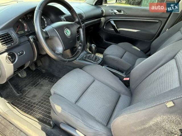 Черный Шкода Суперб, объемом двигателя 1.97 л и пробегом 340 тыс. км за 5600 $, фото 32 на Automoto.ua