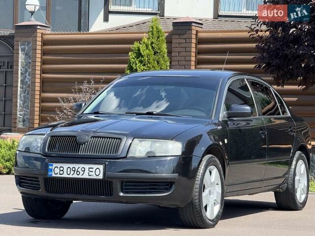 Черный Шкода Суперб, объемом двигателя 1.97 л и пробегом 340 тыс. км за 5600 $, фото 3 на Automoto.ua