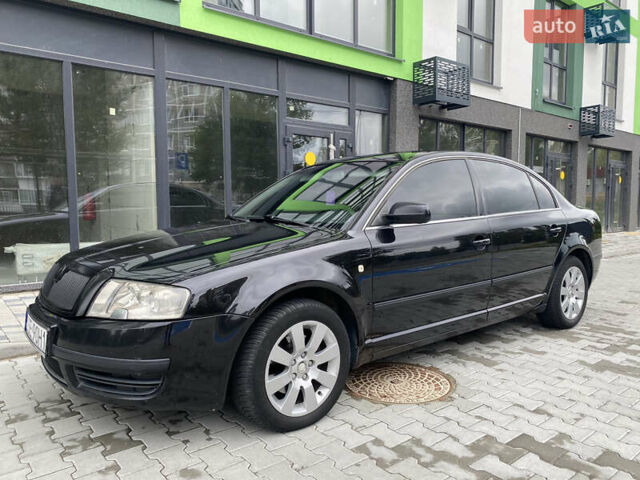 Чорний Шкода Суперб, об'ємом двигуна 2 л та пробігом 446 тис. км за 2950 $, фото 7 на Automoto.ua