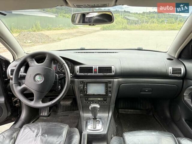 Черный Шкода Суперб, объемом двигателя 1.8 л и пробегом 280 тыс. км за 4450 $, фото 3 на Automoto.ua
