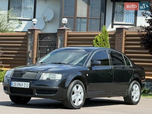 Черный Шкода Суперб, объемом двигателя 1.97 л и пробегом 340 тыс. км за 5600 $, фото 6 на Automoto.ua