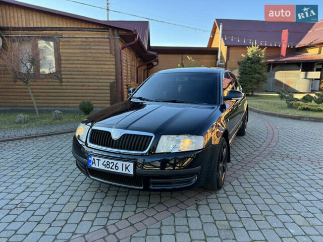 Черный Шкода Суперб, объемом двигателя 1.8 л и пробегом 156 тыс. км за 5700 $, фото 4 на Automoto.ua