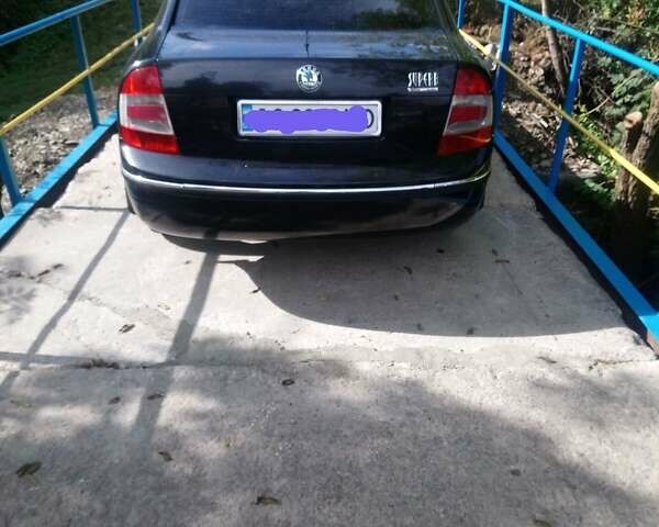 Черный Шкода Суперб, объемом двигателя 1.8 л и пробегом 190 тыс. км за 6500 $, фото 1 на Automoto.ua