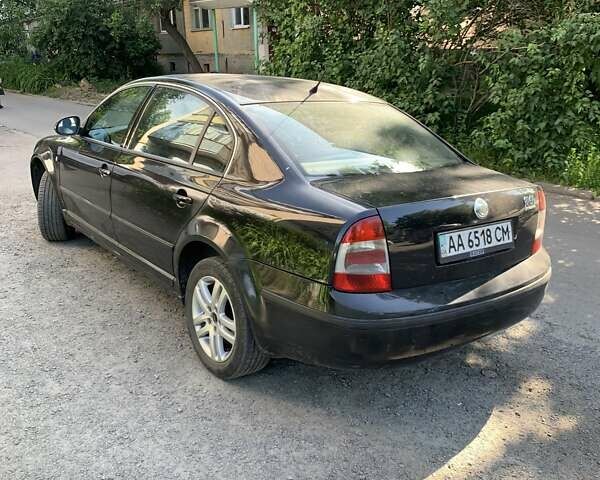 Черный Шкода Суперб, объемом двигателя 1.8 л и пробегом 248 тыс. км за 5400 $, фото 1 на Automoto.ua