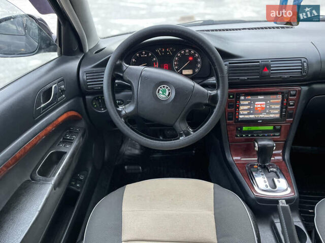 Чорний Шкода Суперб, об'ємом двигуна 1.78 л та пробігом 234 тис. км за 4350 $, фото 56 на Automoto.ua