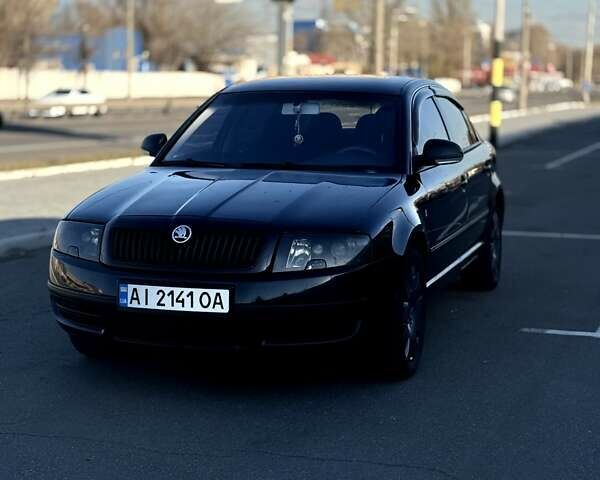 Черный Шкода Суперб, объемом двигателя 1.9 л и пробегом 335 тыс. км за 6000 $, фото 7 на Automoto.ua