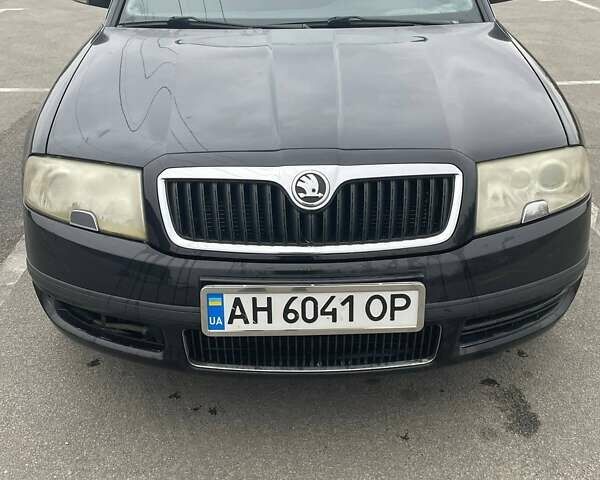 Чорний Шкода Суперб, об'ємом двигуна 1.9 л та пробігом 216 тис. км за 5100 $, фото 2 на Automoto.ua