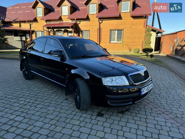 Черный Шкода Суперб, объемом двигателя 1.8 л и пробегом 156 тыс. км за 5700 $, фото 14 на Automoto.ua