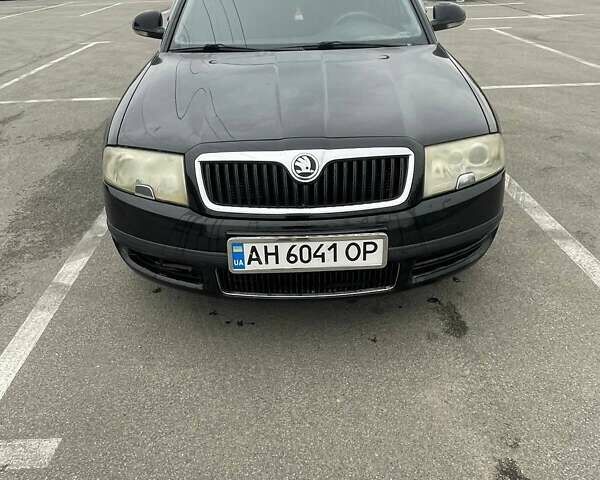 Чорний Шкода Суперб, об'ємом двигуна 1.9 л та пробігом 216 тис. км за 5100 $, фото 1 на Automoto.ua