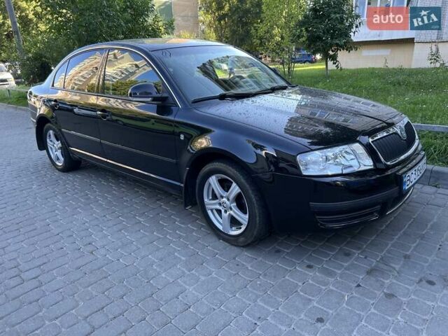 Черный Шкода Суперб, объемом двигателя 1.8 л и пробегом 173 тыс. км за 6500 $, фото 1 на Automoto.ua