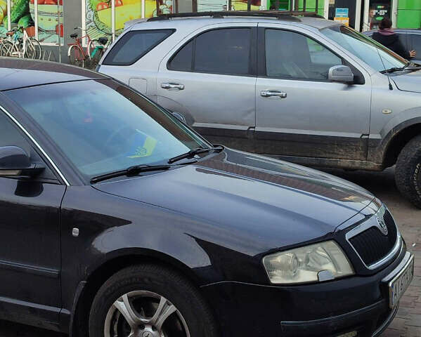 Черный Шкода Суперб, объемом двигателя 1.9 л и пробегом 352 тыс. км за 6300 $, фото 1 на Automoto.ua